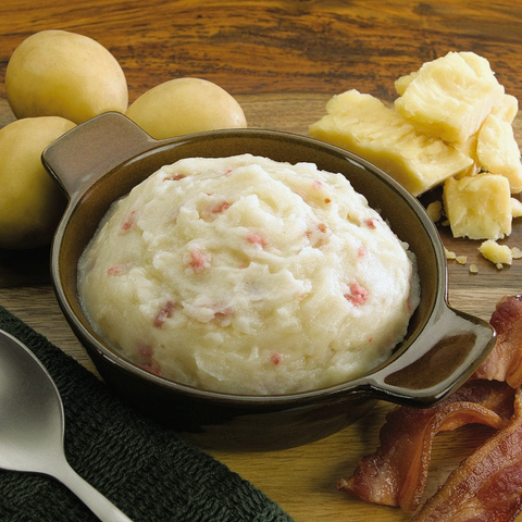 Bacon Cheddar Mashed Potatoes