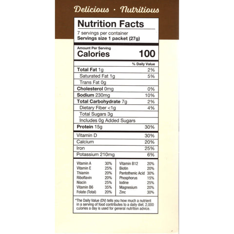 100 Calorie Coffee Meal Replacement Pudding Shake