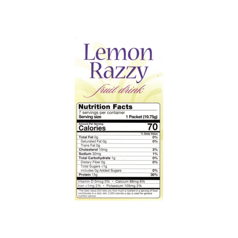 Lemon Razzy Fruit Drink