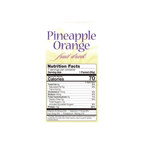 Pineapple Orange Fruit Drink