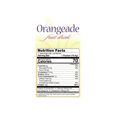 Orangeade Fruit Drink