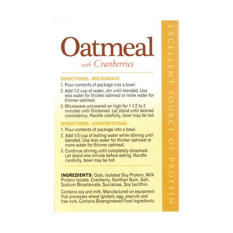 Cranberry Oatmeal