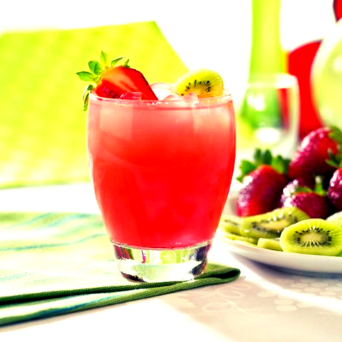 Strawberry Kiwi Fruit Drink