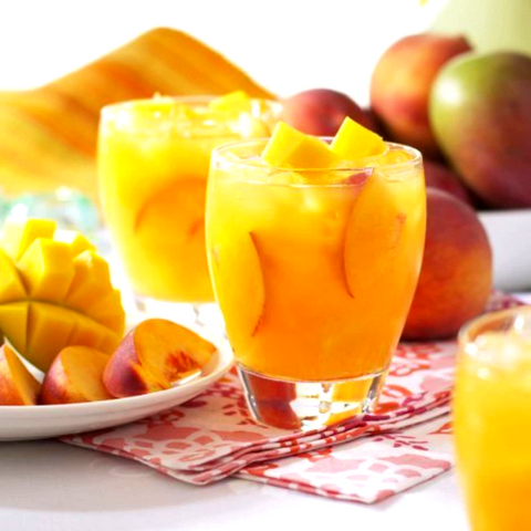 Peach Mango Fruit Drink