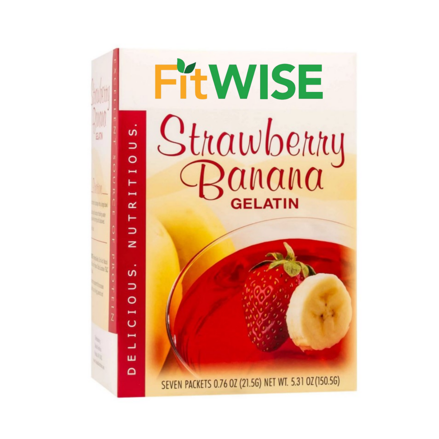 Strawberry Banana Gelatin